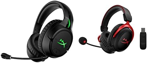 HyperX CloudX Flight – Безжична детска слушалки, официалната разрешително Xbox, която е съвместима с Xbox One и Xbox Series