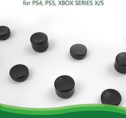 Корпус контролер BVCDF PS5 8 бр., капак за улавяне на геймпада, Съвместима с PS5, Силиконова устойчива на