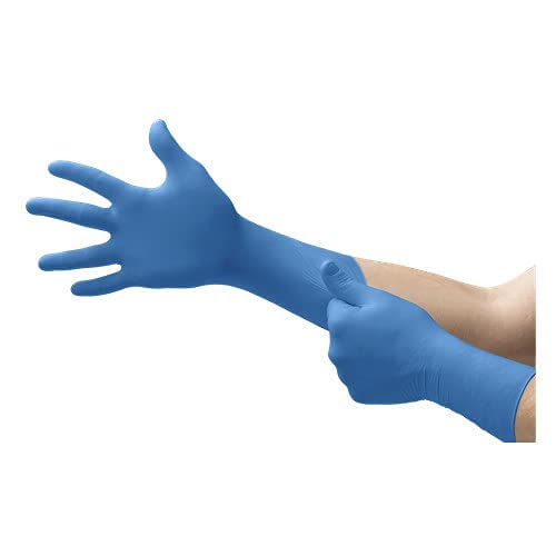 За еднократна ръкавица от латекс, L, сини, PK50