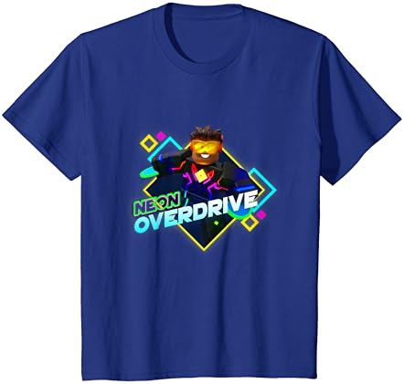 Тениска Neon Overdrive с неонови осветена Овърдрайв