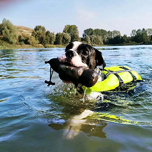 Летни Дрехи За Плуване с Кучето, Открит Надуваем Сгъваем Бански за Домашни Любимци, Регулируема Бански Костюм от Полиестер