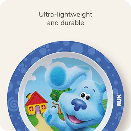 Детска купа NUK Blue Съвети – Пластмасова купа без бисфенол А за деца над 12 месеца