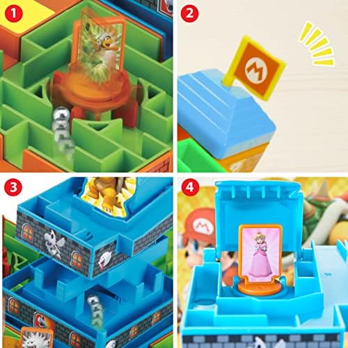 EPOCH Super Mario Maze Game Deluxe от, Един Настолна Екшън-игра за деца от 4 години, Мулти
