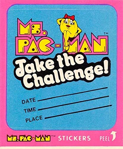 1981 Fleur Мис Пакман Неспортивная Търговска картичка №11 Приеми предизвикателство
