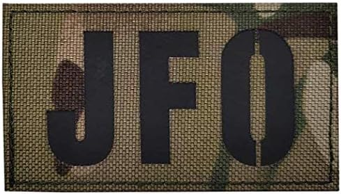 JFO Инфрачервена Светоотражающая IR Нашивка Военна Тактическа Нашивка на Духа Икони Емблемата на Апликация Кука Ленти