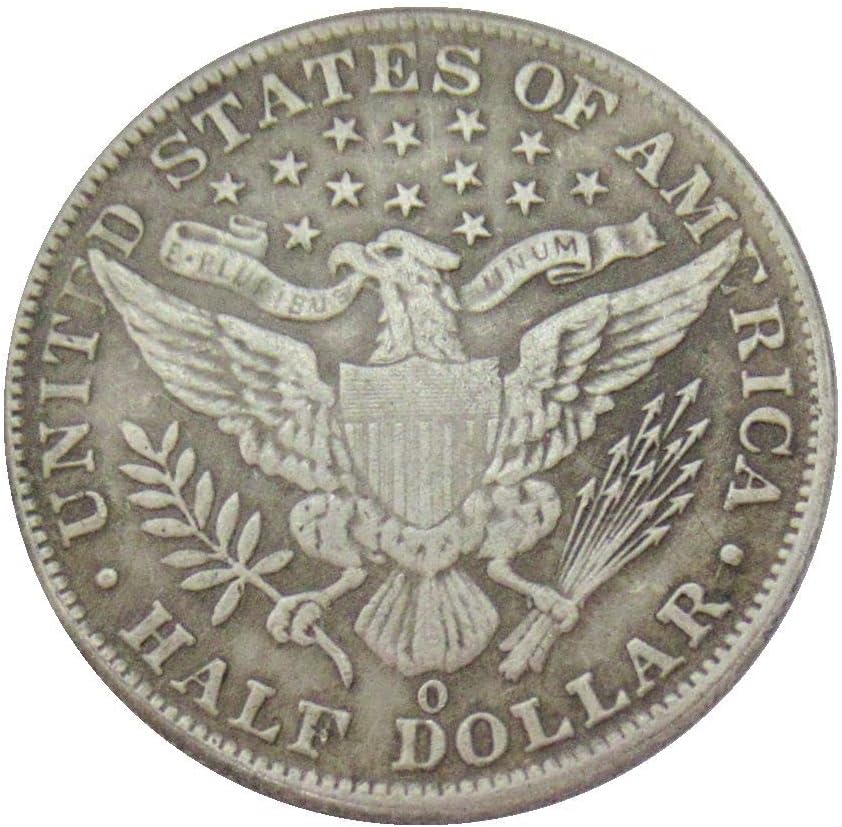 Полдоллара Фризьор Съединените Щати 1896 г., сребърно покритие Точно Копие на Възпоменателни монети