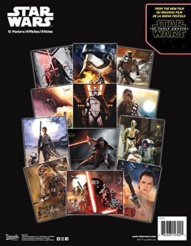 Международни тенденции на Lucasfilm Междузвездни войни: Пробуждане сила Плакат Книга 8,5 x 11