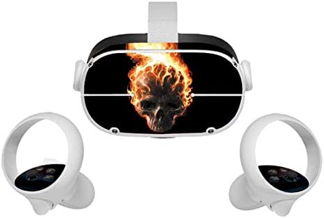 Spiner видео игра Oculus Quest 2 на Кожата VR 2 Кожи Слушалки и Контролери Стикер, Защитен Стикер Аксесоари