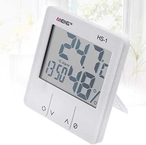 JAHH стаен термометър вътрешен LCD електронен измерител на температура и влажност на въздуха цифров термометър, влагомер