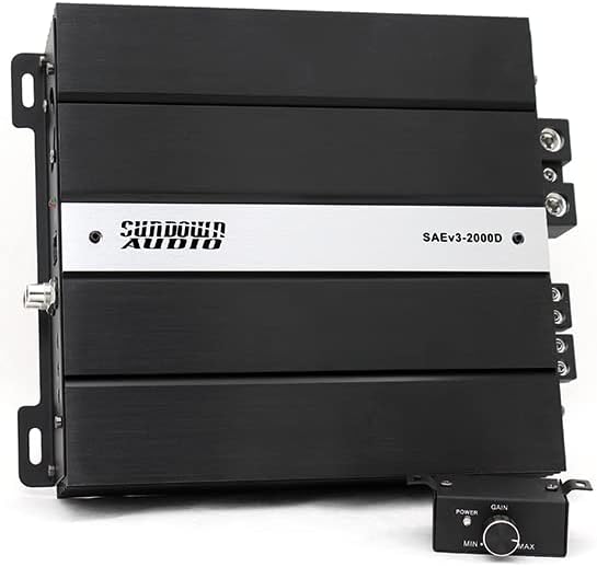 Sundown Audio SAE-2000D V. 3 Моноблочный Среднеквадратичный цифров усилвател клас D с мощност 2000 W SAEv3-2000D