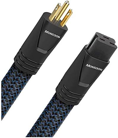 AudioQuest Monsoon Сильноточный кабел, ac захранване 20 Ампера - 6,56' (2 метра)