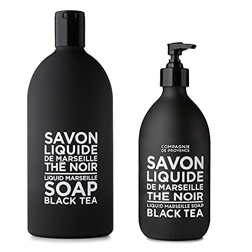 Течен сапун Compagnie de Provence Savon de Marseille Extra Pure - Средиземно море - Пълнител за пластмасови бутилки с обем 67,6