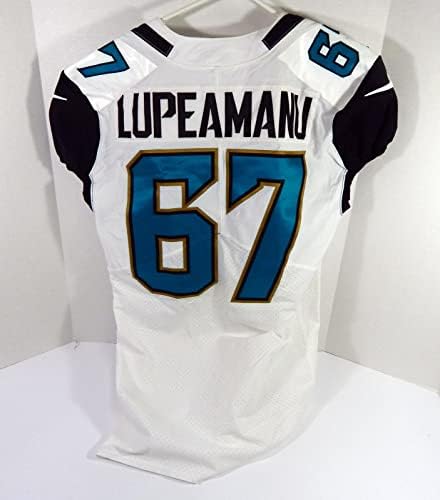 2017 Джаксънвил Jaguars Tueni Lupeamanu 67 Освободен Бяла Риза 44 79 - Използваните Тениски За игри NFL Без подпис