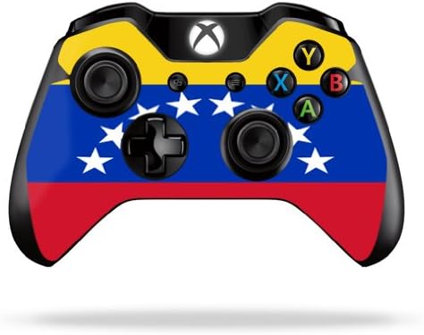 Защитно Vinyl Стикер на кожата, която е Съвместима с контролер на Microsoft Xbox One/One S, амбалажна Стикер Скинове Знаме на Венецуела