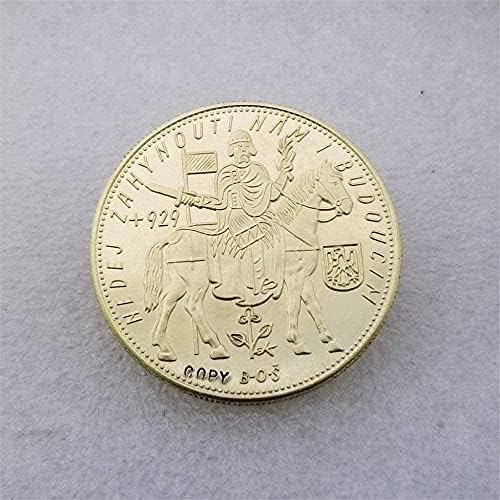 1933 Чехословакия 10 Дукатов Копирни Монети Копирни Украса За Събиране На Подаръци