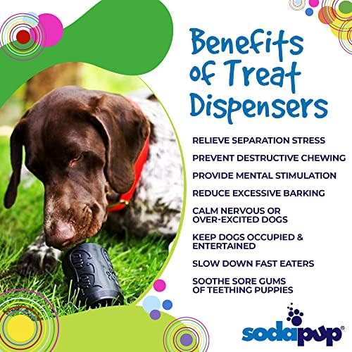 Банката сода SodaPup Magnum – Опаковка лакомство за кучета и играчки за дъвчене, произведен в САЩ от нашите най-трайно,