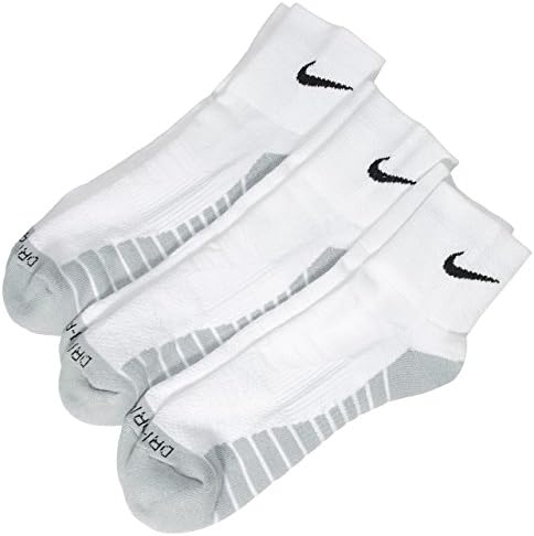 Спортни чорапи Nike Dry Cushion Quarter, Комплект от 3 чифта