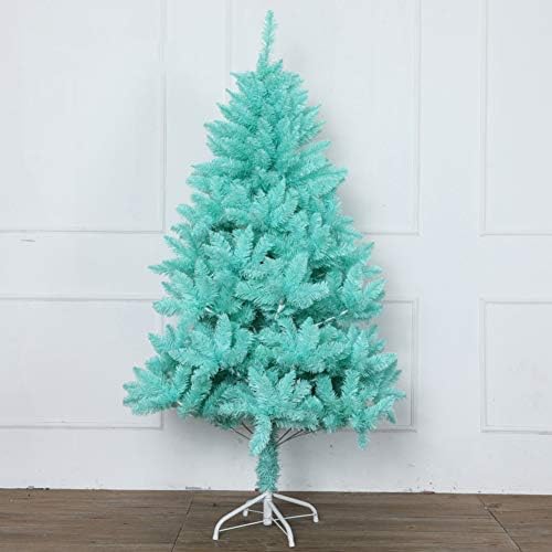 ZPEE 3,9 фута Материал Изкуствена Коледна елха от PVC, с метална стойка е Лесна за Монтаж Борова Елха С Автоматично