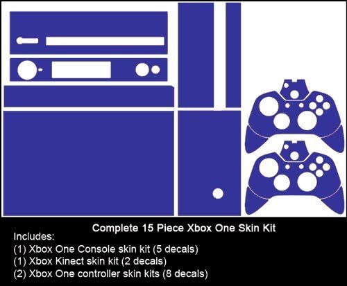 Червено хромированное огледало - Vinyl стикер Mod Skin Комплект от System Skins - Съвместим с Microsoft Xbox One