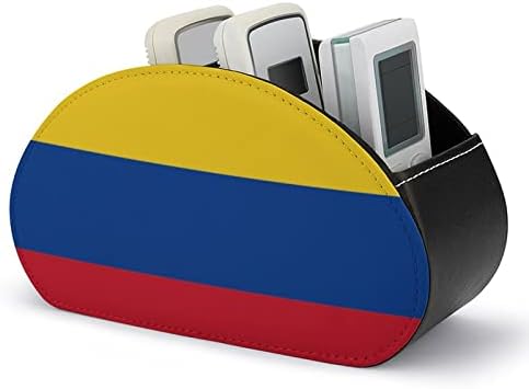Колумбийски Флаг ТЕЛЕВИЗИЯ Дистанционно Управление на Притежателя Органайзер За Съхранение Кутия с 5 Отделения За Домашния