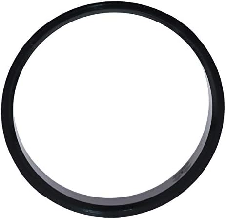 DPAccessories H726-6660-PC Черни пръстени за центриране на главината от поликарбонат от 72,6 мм до 66,6 мм - 4 опаковки