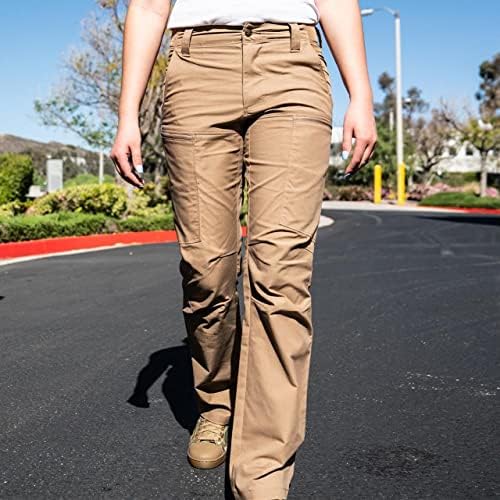 Дамски Стрейчевые Тактически Панталони-Карго LA Police Gear BFE, Тактически Панталони, Спортни Cut за жени,