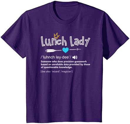 Тениска с Благодарност Lunch Lady Definition Back To School Учител
