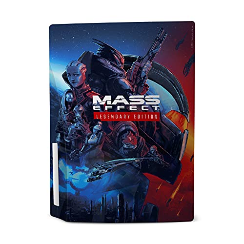Дизайн на корпуса за главата Официално Лицензиран EA Bioware Mass Effect Key Art Легендарната Графика Винил Front Панел Детска Стикер на кожата е Съвместима с диск на конзолата на