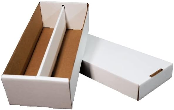 1 Опаковка • Кутия за съхранение на търговски / игрални карти на 1600 броя • Търговска марка Woodhaven Търговия Фирма