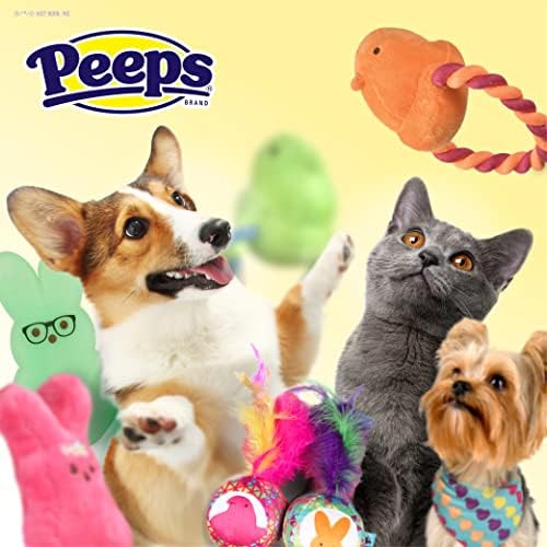 Тениска Peeps for Pets Пилета Dig Me Dog, Размер Среден (M) | Оранжево-жълта Тениска За кучета, Мека Удобна Тениска