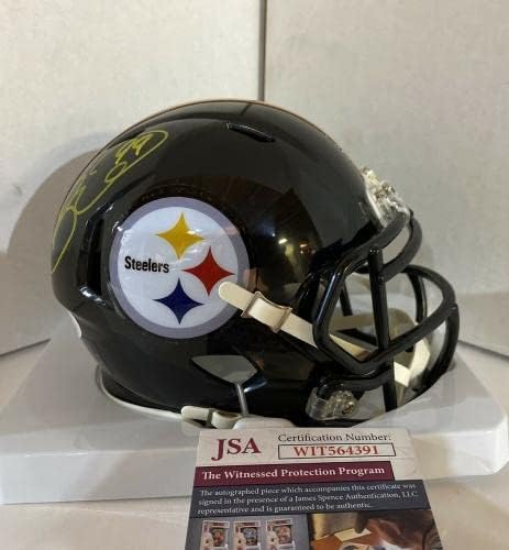 Питсбърг Стийлърс Брет Кейзел подписа договор с Mini Helmet1 Jsa Coa!! - Мини-Каски NFL с автограф