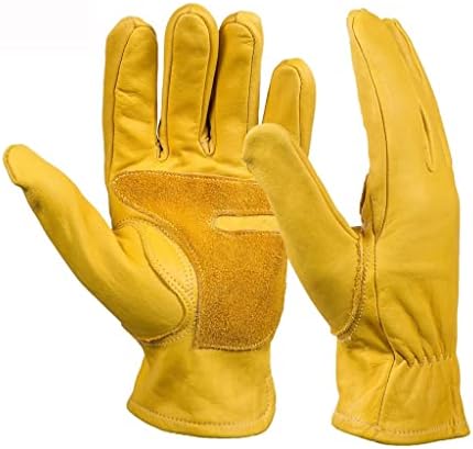 Работни ръкавици, N/A, Мъжка Кожена Защитно облекло за служителите на Сигурността, която е Подходяща за заваряване, Топли