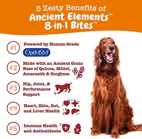 Пробиотиците Ancient Elements за кучета - Дъвка Пробиотическая добавка за кучета + Храна Ancient Elements 8 в