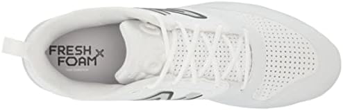 Мъжка бейзболна обувки New Balance Fresh Foam X 3000 V6 от метал, Бял /Castlerock, 10