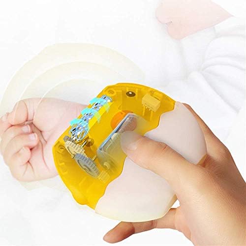 Детска електрическа машинка за нокти ZH1, безопасен и удобен инструмент за маникюр в домашни условия, работи на батерии,