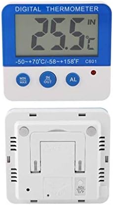 Цифров Термометър-Влагомер XJJZS, Термометър за стая с Монитор влажност на въздуха, по-Голям Екран с Измерителем температура