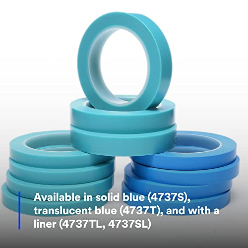 Самозалепваща се лента за Висока Fine Line Tape 4737T, Полупрозрачен Син цвят, за разделяне на цветовете, Отлична формуемость,