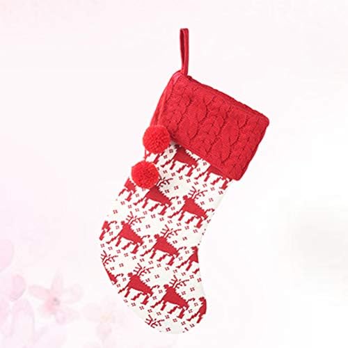 BESPORTBLE Прекрасни Коледни Чорапи, Коледни Украси Чанти Чорапи Творчески Торбичка За Бонбони Окачен Украшение