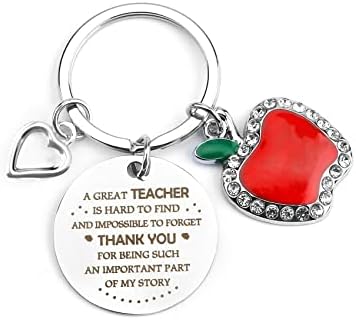 VZXMKA Благодаря Подаръци Учител от Ученика, Ключодържател Благодаря Подаръци Учител За една Седмица Подарък
