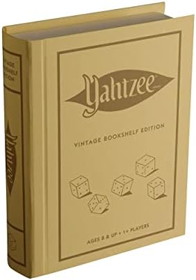 Печеливши Решения Yahtzee Vintage Edition Лавица За Книги
