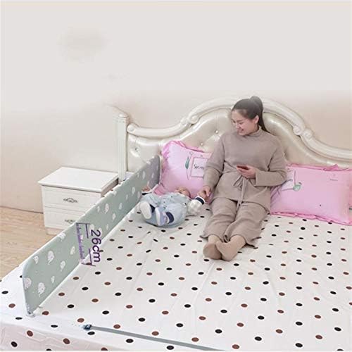 Противоперегрузочная преграда на леглото от висококачествен памук Създава Независима спане за бебета (75 инча 10 инча) (Цвят: