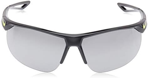Слънчеви очила Nike Golf Cross Trainer в Черно /Волтова рамка, Сиви на цвят, със сребрист обектив-светкавица