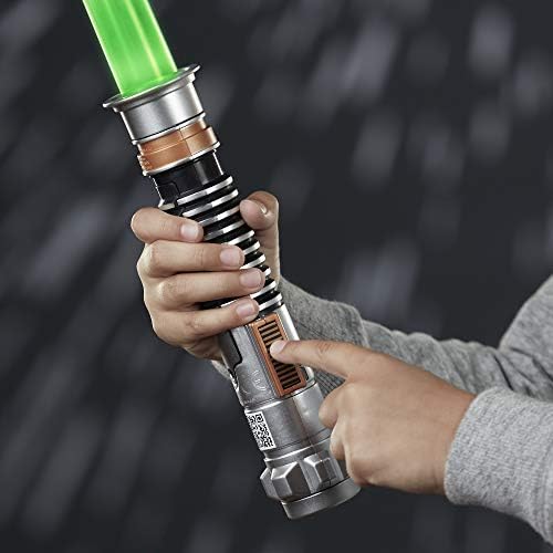 Електронна играчка-зелен светлинен меч на Люк Скайуокър от Междузвездни войни за деца от 6 и повече години със светлина,