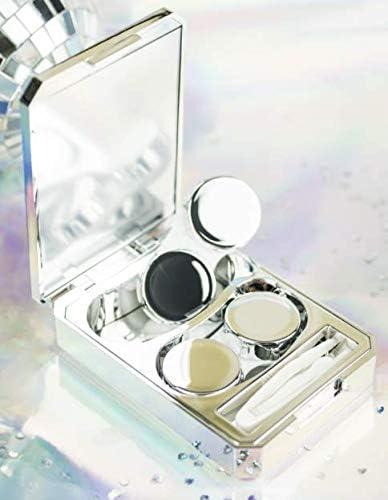 Mimoo - Стилен Калъф за поставяне на контактни лещи Премиум-клас, Комплект за съхранение на контактни лещи, Държач