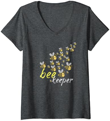 Дамски дрехи за Пчелен рояк - Bee Keeper - Дрехи За пчеларството С V-Образно деколте