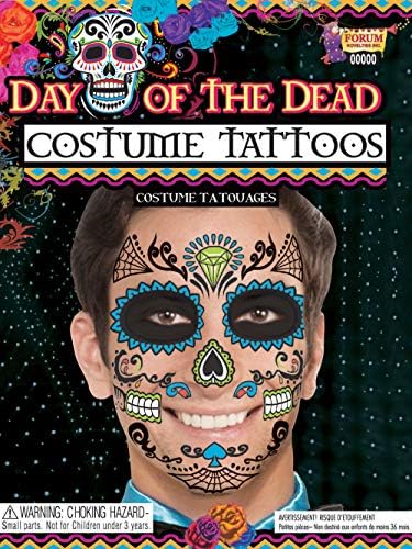 Новости форум за Ден на мъртвите Мъжки Татуировка на лицето