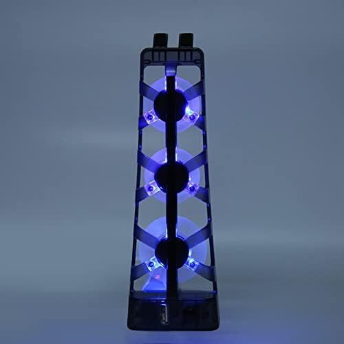 Охладител за видео игра конзола Jopwkuin, Охлаждащ вентилатор Удобен ABS С ниско ниво на шум Ефективно Бързото Охлаждане на
