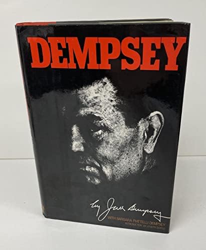 Джак Демпси подписа книгата Dempsey Auto Голограммой B & E - Боксови списания с автограф