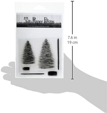 Две Хартиени, Прозрачни марка Divas 6 Х 4,5-Бутилирани Четката за Дървета