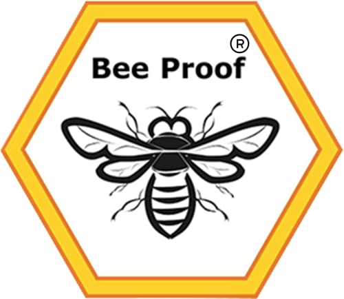 Яке за пчеларството Bee Proof BP-301 с воал, 3-слойный Ултра-вентилирани Костюм за пчеларството с месингови ципове YKK и предпазен
